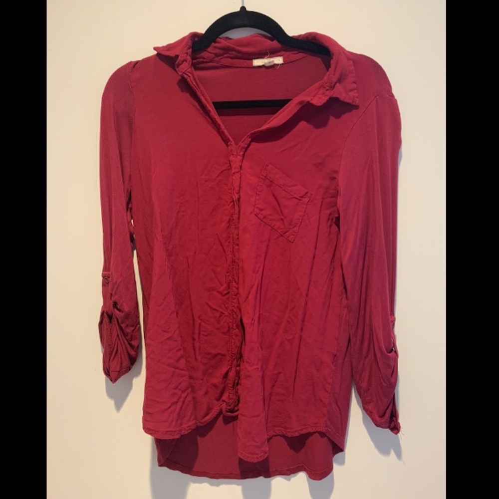 Maroon Top